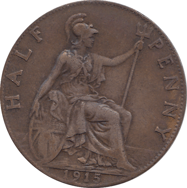 HALF PENNY 1915 - HALFPENNY - Cambridgeshire Coins