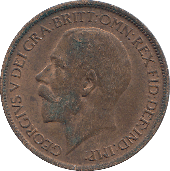 HALF PENNY 1917 - HALFPENNY - Cambridgeshire Coins
