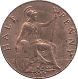 HALF PENNY 1918 - HALFPENNY - Cambridgeshire Coins