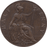 HALF PENNY 1919 - HALFPENNY - Cambridgeshire Coins