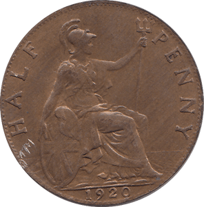 HALF PENNY 1920 - HALFPENNY - Cambridgeshire Coins