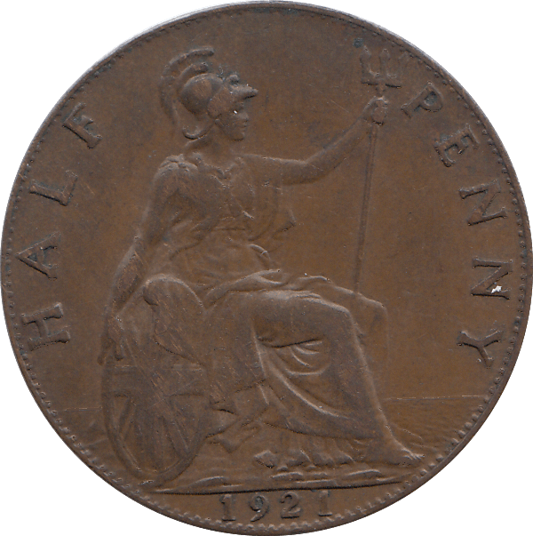 HALF PENNY 1921 - HALFPENNY - Cambridgeshire Coins