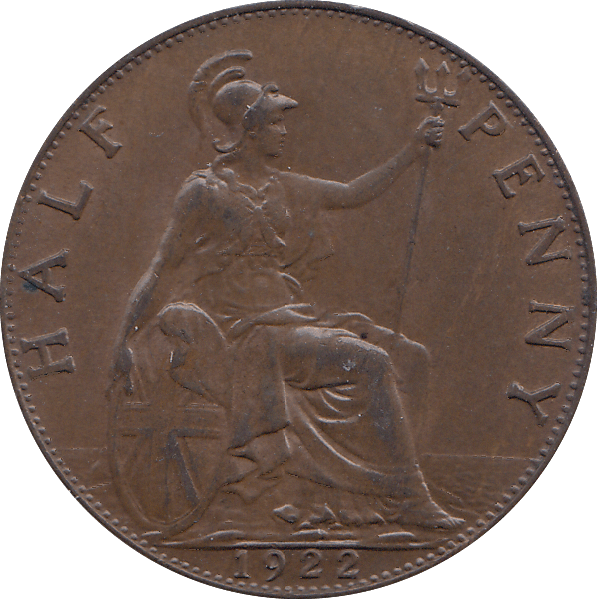 HALF PENNY 1922 - HALFPENNY - Cambridgeshire Coins