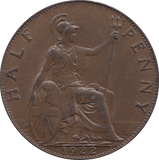 HALF PENNY 1922 - HALFPENNY - Cambridgeshire Coins