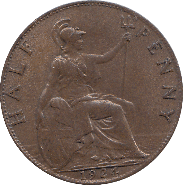 HALF PENNY 1924 - HALFPENNY - Cambridgeshire Coins