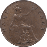 HALF PENNY 1924 - HALFPENNY - Cambridgeshire Coins