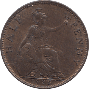 HALF PENNY 1926 - HALFPENNY - Cambridgeshire Coins