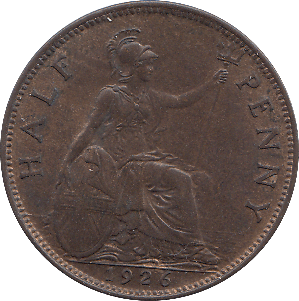 HALF PENNY 1926 - HALFPENNY - Cambridgeshire Coins