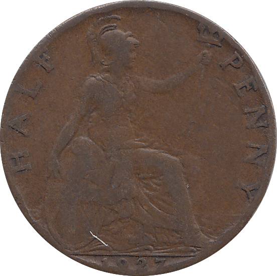 HALF PENNY 1927 SMALL - HALFPENNY - Cambridgeshire Coins