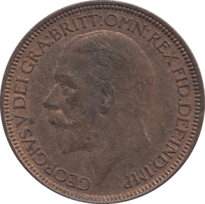 HALF PENNY 1927 - HALFPENNY - Cambridgeshire Coins