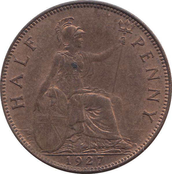 HALF PENNY 1927 - HALFPENNY - Cambridgeshire Coins