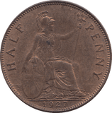 HALF PENNY 1927 - HALFPENNY - Cambridgeshire Coins