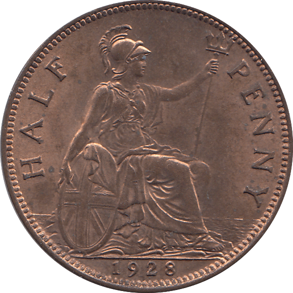 HALF PENNY 1928 - HALFPENNY - Cambridgeshire Coins