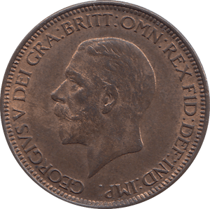 HALF PENNY 1929 - HALFPENNY - Cambridgeshire Coins