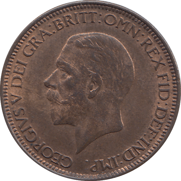HALF PENNY 1929 - HALFPENNY - Cambridgeshire Coins