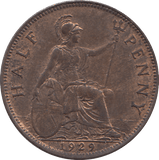HALF PENNY 1929 - HALFPENNY - Cambridgeshire Coins