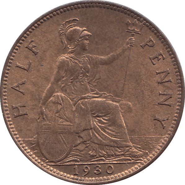 HALF PENNY 1930 - HALFPENNY - Cambridgeshire Coins