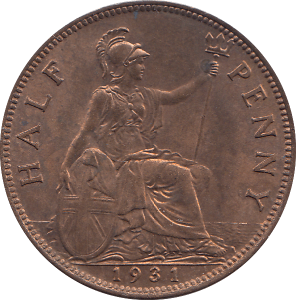 HALF PENNY 1931 - HALFPENNY - Cambridgeshire Coins