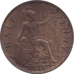 HALF PENNY 1932 - HALFPENNY - Cambridgeshire Coins