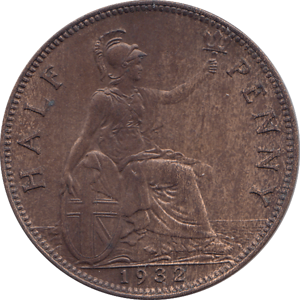HALF PENNY 1932 - HALFPENNY - Cambridgeshire Coins