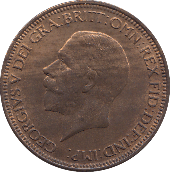 HALF PENNY 1933 - HALFPENNY - Cambridgeshire Coins