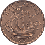 HALF PENNY 1937 PROOF - HALFPENNY - Cambridgeshire Coins