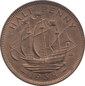 HALF PENNY 1938 - HALFPENNY - Cambridgeshire Coins