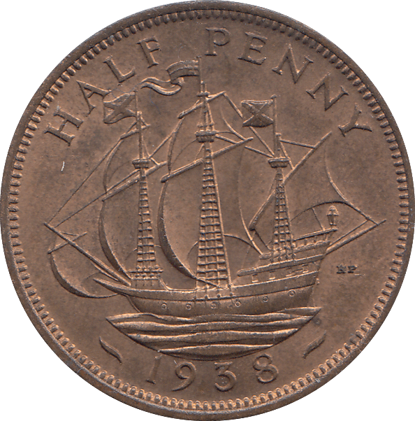 HALF PENNY 1938 - HALFPENNY - Cambridgeshire Coins