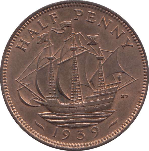 HALF PENNY 1939 - HALFPENNY - Cambridgeshire Coins