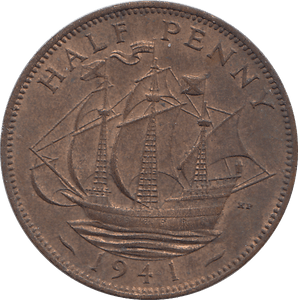 HALF PENNY 1941 - HALFPENNY - Cambridgeshire Coins