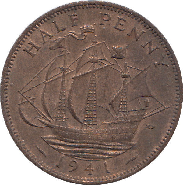 HALF PENNY 1941 - HALFPENNY - Cambridgeshire Coins