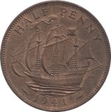 HALF PENNY 1941 - HALFPENNY - Cambridgeshire Coins