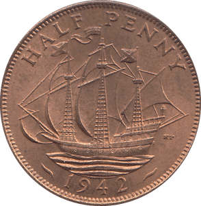 HALF PENNY 1942 - HALFPENNY - Cambridgeshire Coins