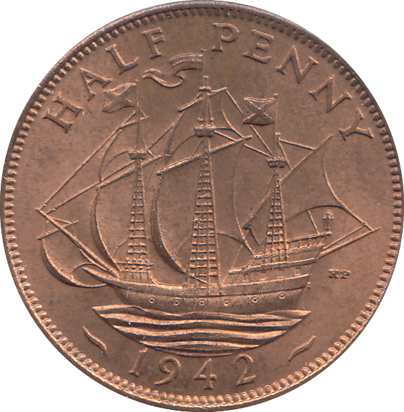 HALF PENNY 1942 - HALFPENNY - Cambridgeshire Coins