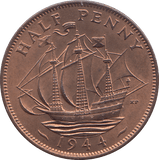 HALF PENNY 1944 - HALFPENNY - Cambridgeshire Coins