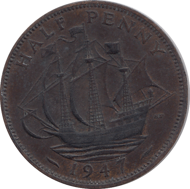 HALF PENNY 1947 - HALFPENNY - Cambridgeshire Coins
