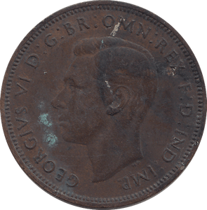 HALF PENNY 1947 - HALFPENNY - Cambridgeshire Coins