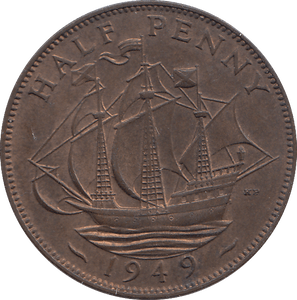 HALF PENNY 1949 - HALFPENNY - Cambridgeshire Coins