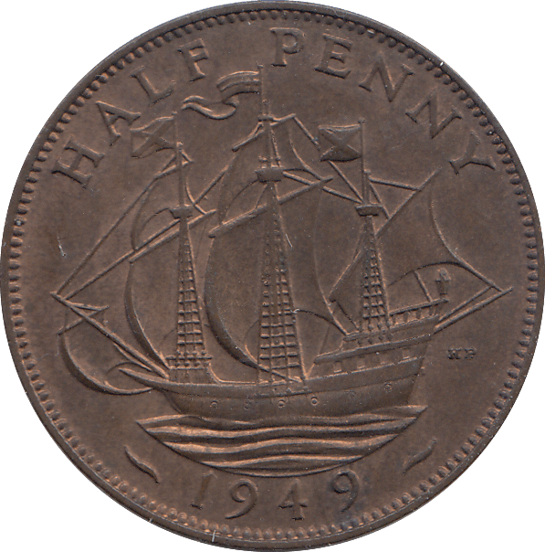 HALF PENNY 1949 - HALFPENNY - Cambridgeshire Coins