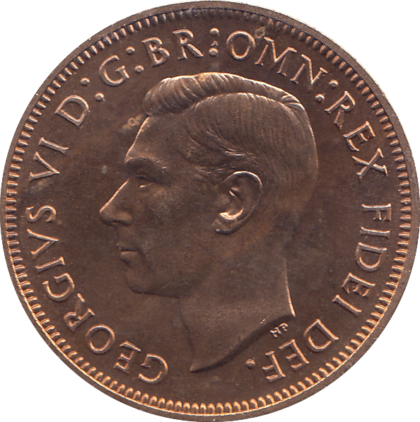 HALF PENNY 1950 PROOF - HALFPENNY - Cambridgeshire Coins