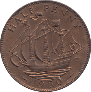 HALF PENNY 1950 - HALFPENNY - Cambridgeshire Coins