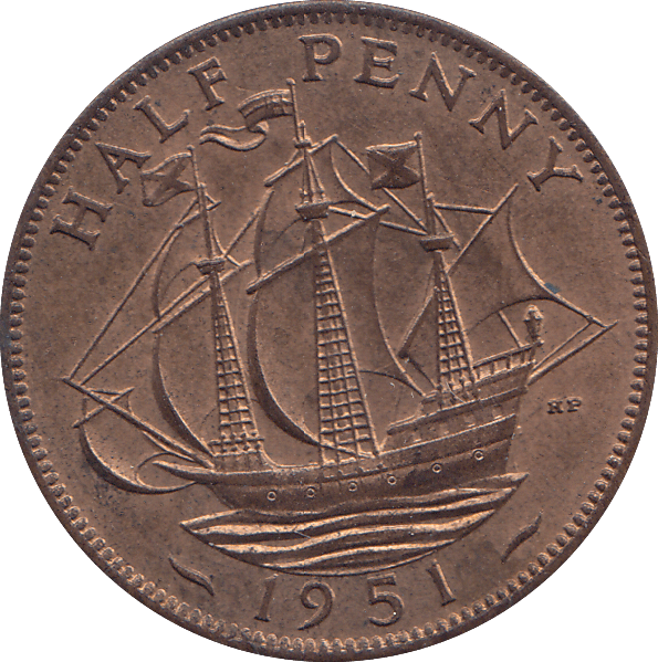HALF PENNY 1951 - HALFPENNY - Cambridgeshire Coins