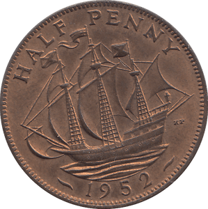 HALF PENNY 1952 - HALFPENNY - Cambridgeshire Coins