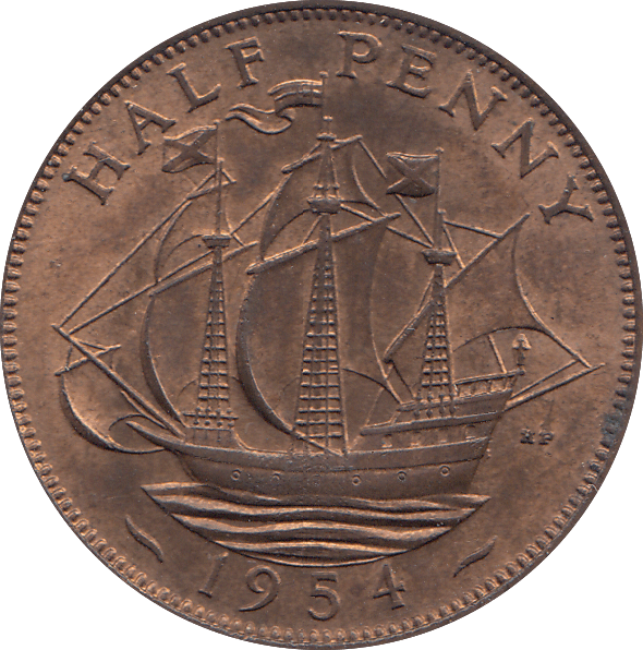 HALF PENNY 1954 - HALFPENNY - Cambridgeshire Coins