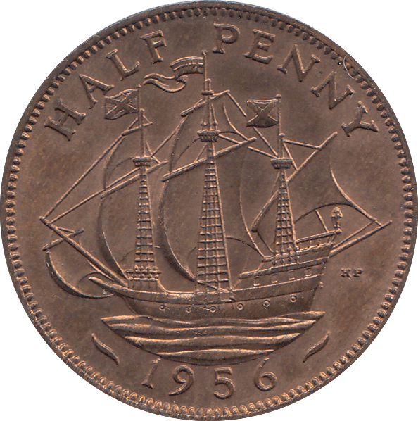 HALF PENNY 1956 - HALFPENNY - Cambridgeshire Coins