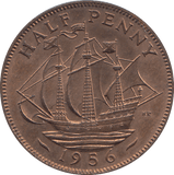 HALF PENNY 1956 - HALFPENNY - Cambridgeshire Coins