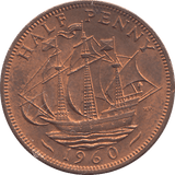 HALF PENNY 1960 - HALFPENNY - Cambridgeshire Coins