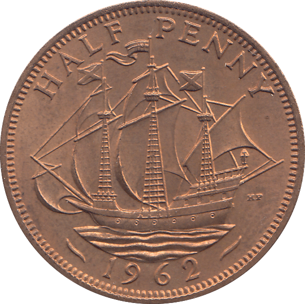 HALF PENNY 1962 - HALFPENNY - Cambridgeshire Coins