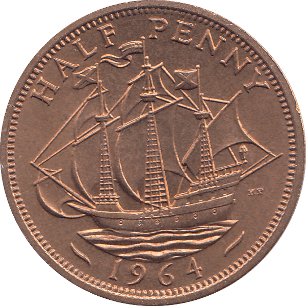 HALF PENNY 1964 - HALFPENNY - Cambridgeshire Coins