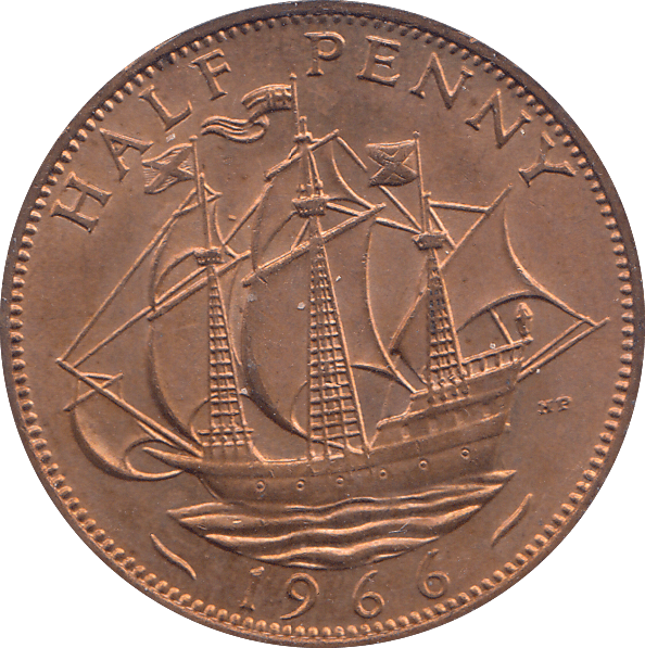 HALF PENNY 1966 - HALFPENNY - Cambridgeshire Coins